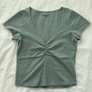 John Galt Cinched Crop Top